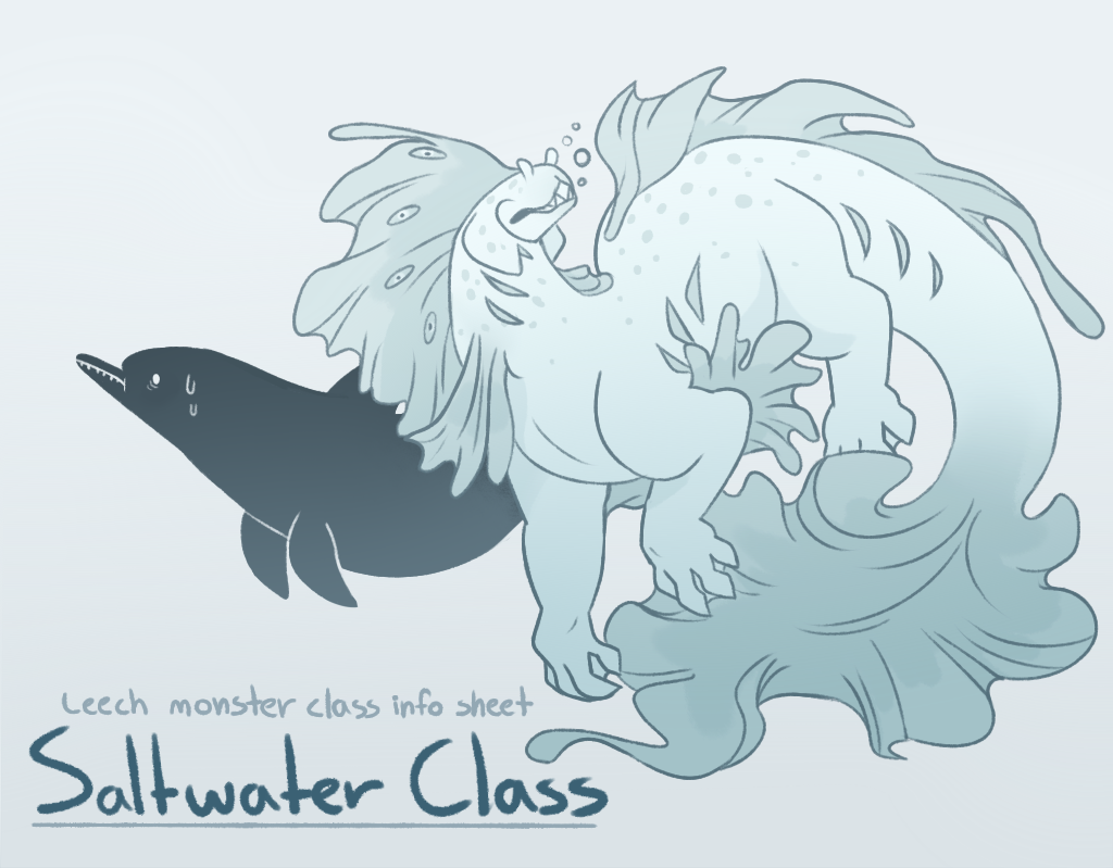 Leech Monster Info Sheet [Saltwater Class]
